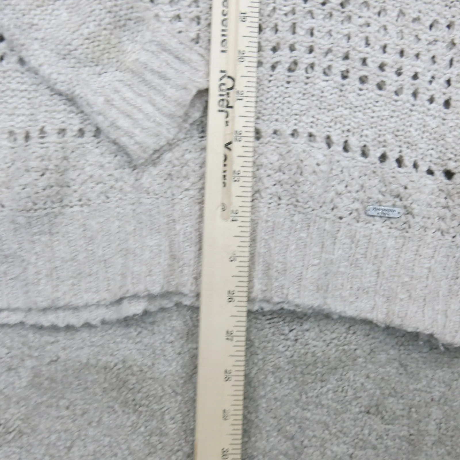 Abercrombie & Fitch Womens Pullover Sweater Crew Neck Long Sleeves Gray Size XS