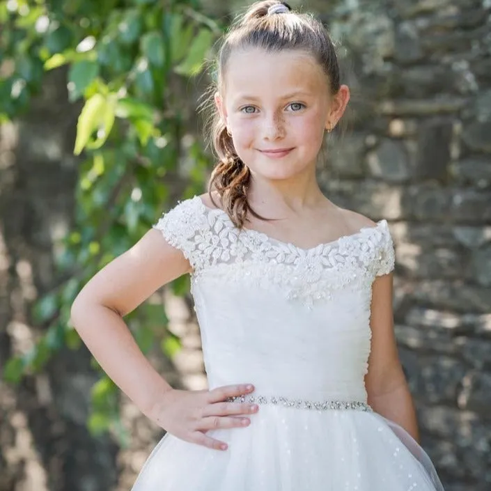 Beaded Communion Dress