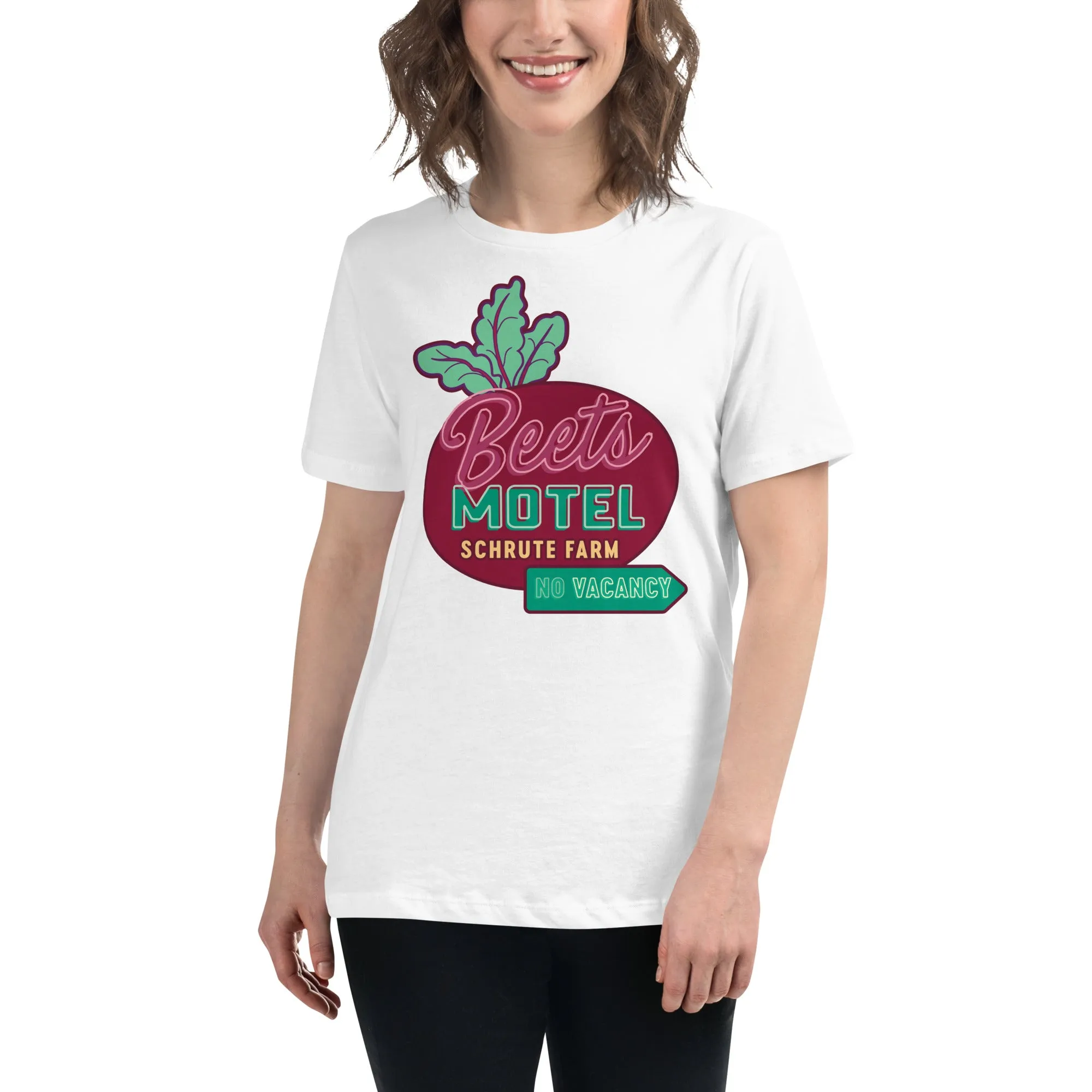 Beets Motel Women's Relaxed T-Shirt