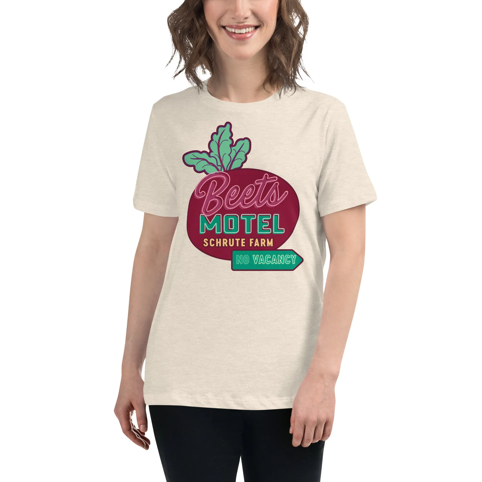 Beets Motel Women's Relaxed T-Shirt