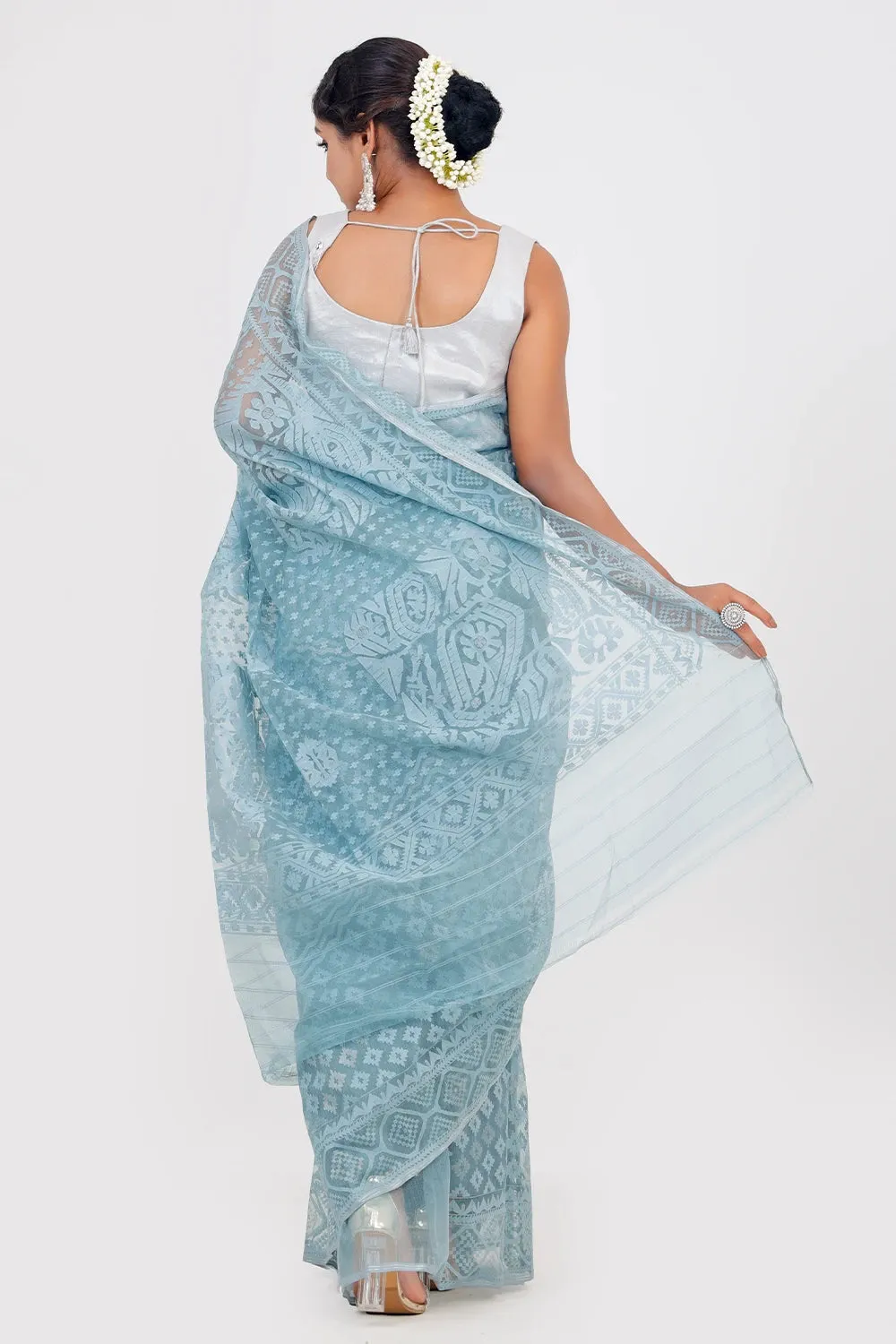 Belwari Jamdani Saree