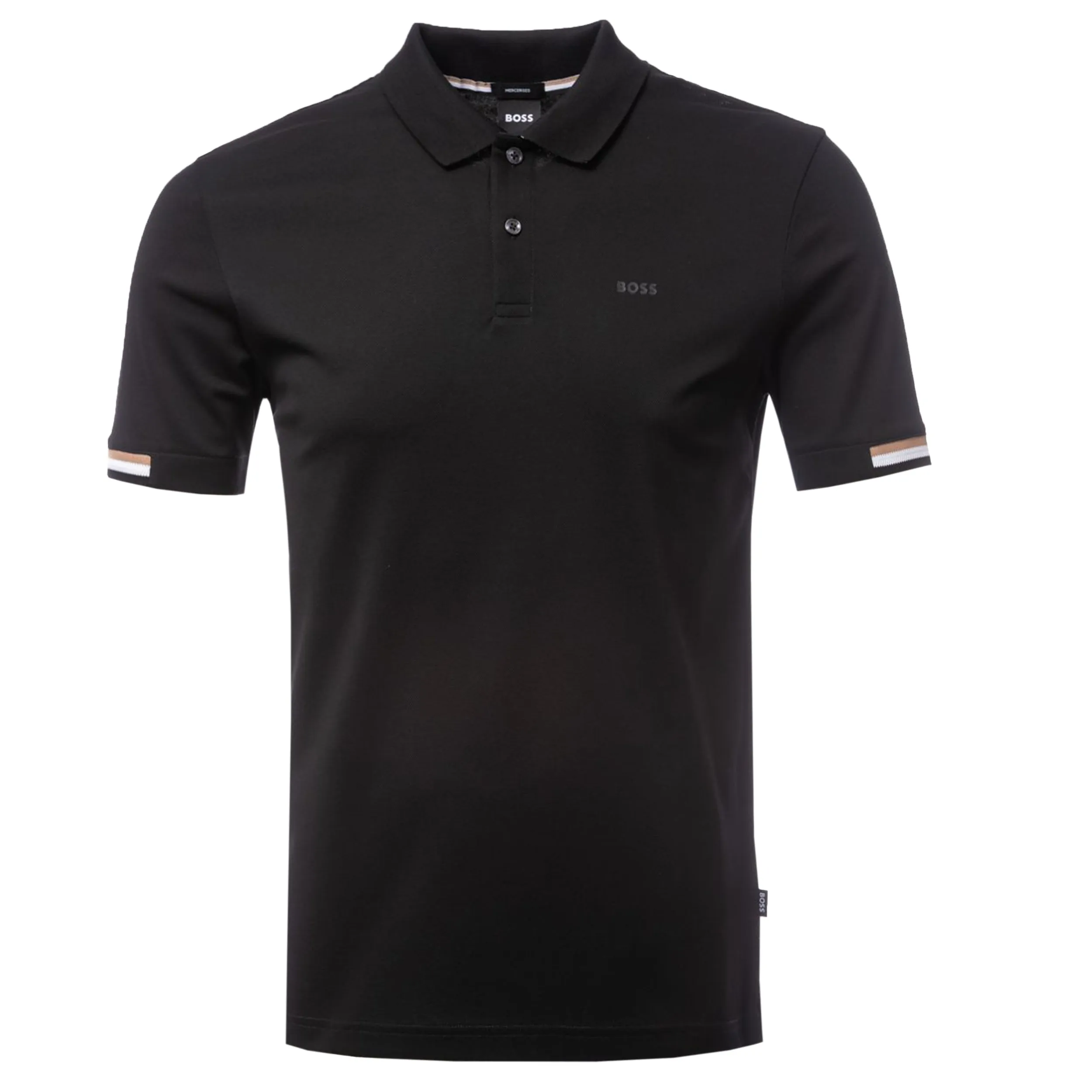 BOSS Parlay 147 Polo Shirt in Black