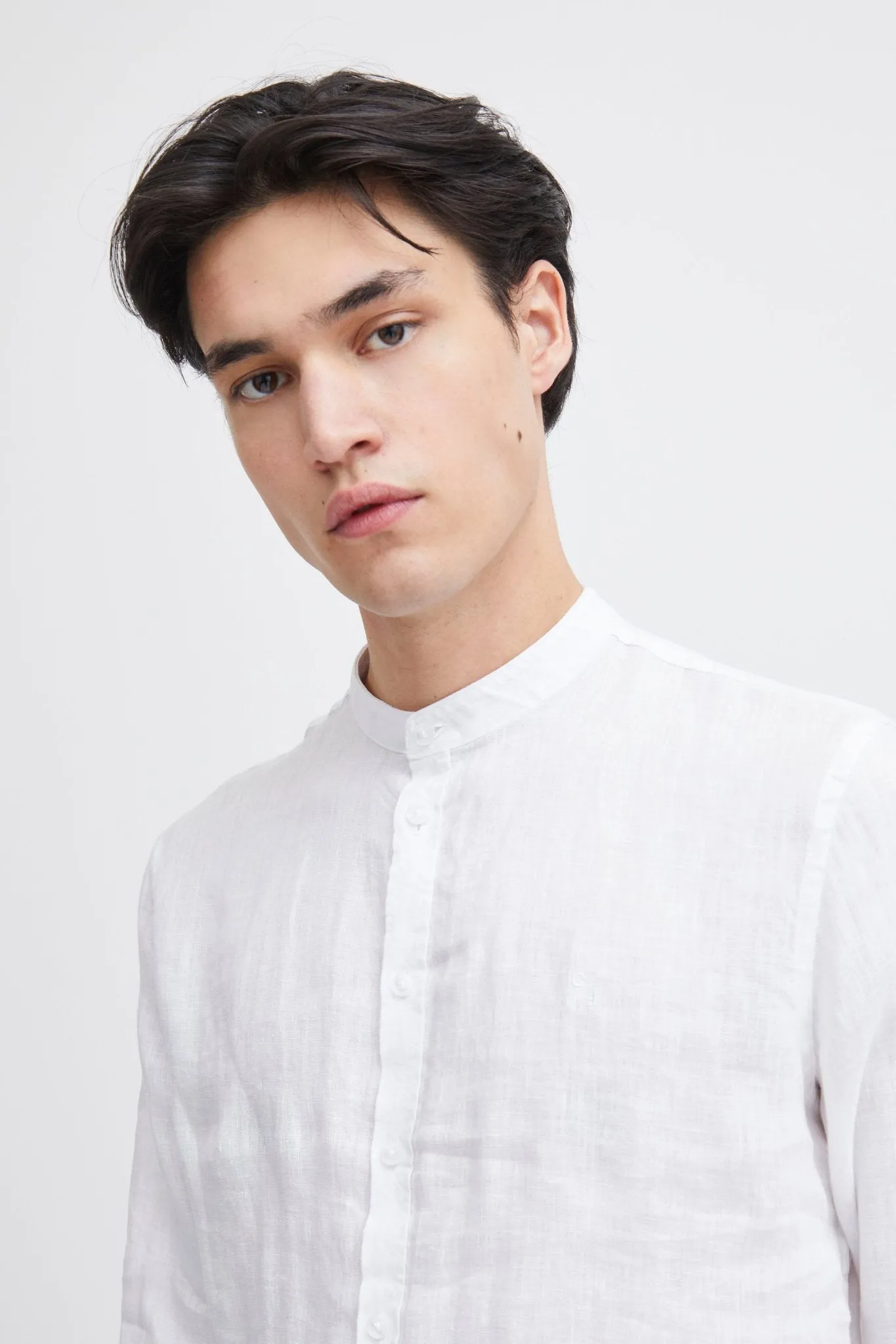 CASUAL FRIDAY - Anton LS CC linen shirt - 20504334