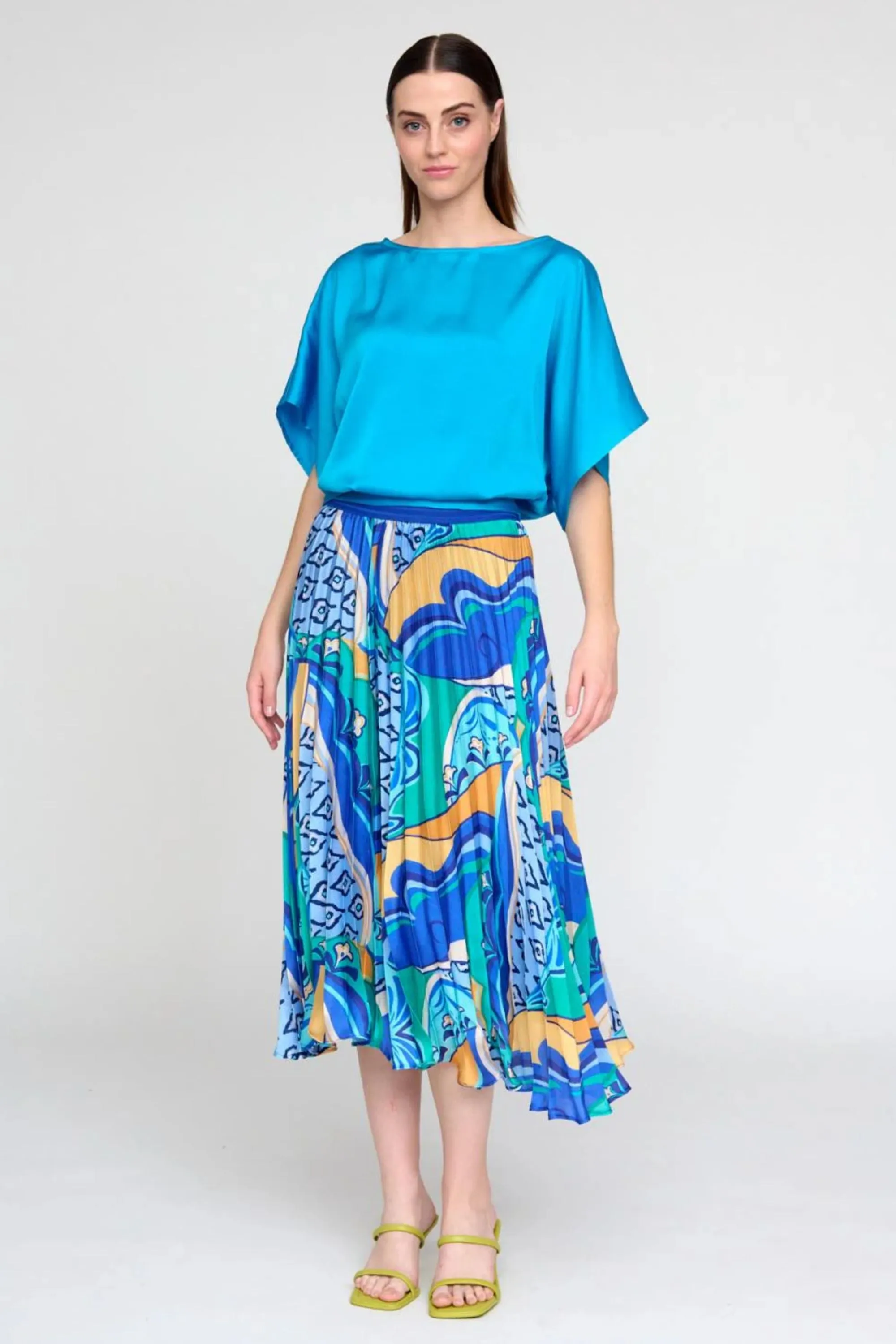 CHECENA PRINT SKIRT