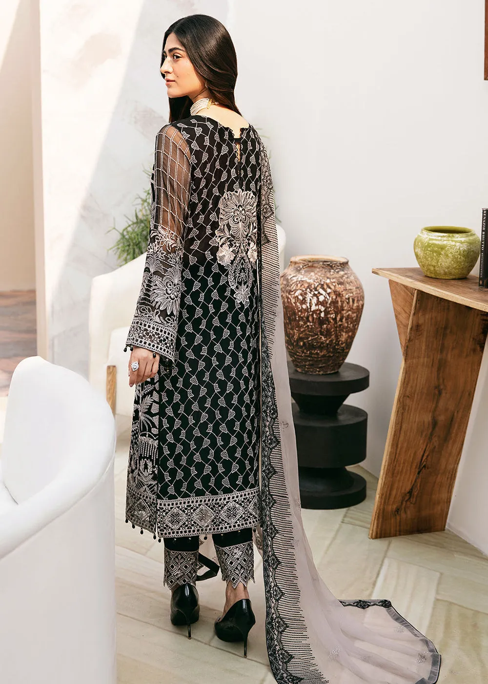 Chevron Chiffon Collection Volume 8 by Ramsha | A-807