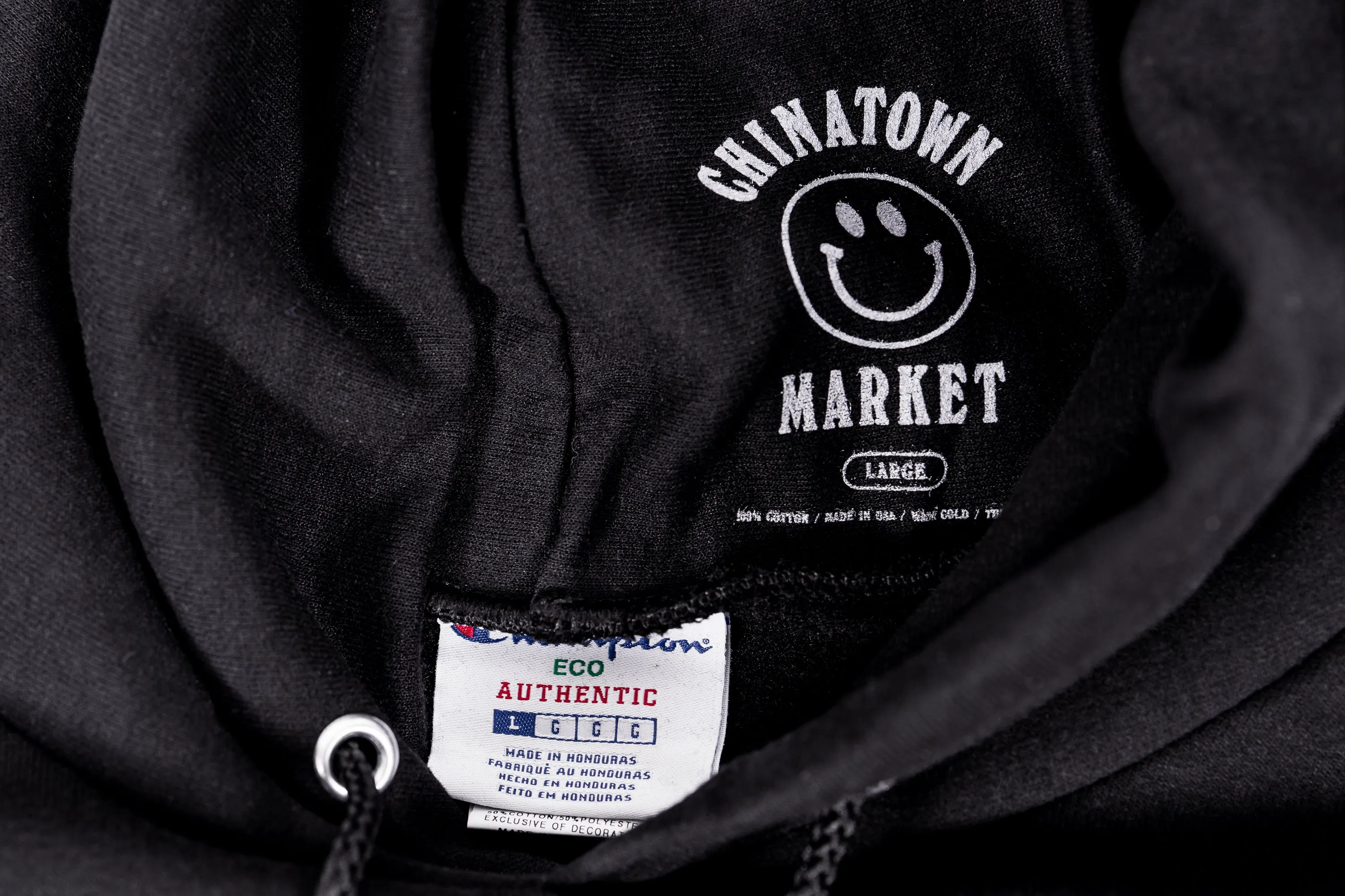 CHINATOWN MARKET X PACKER "WASTE MANAGEMENT" HOODY