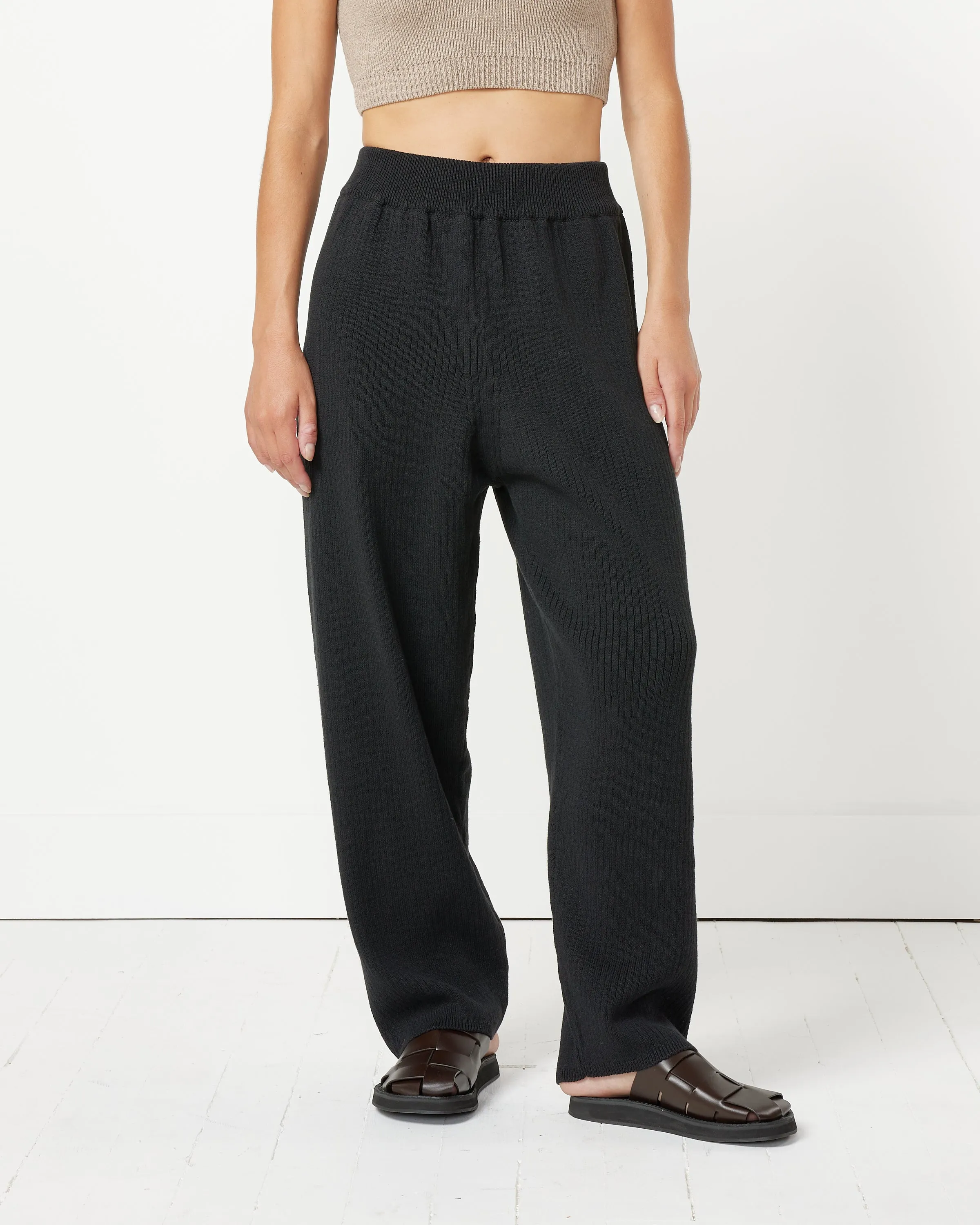 Cotton Pants in Black