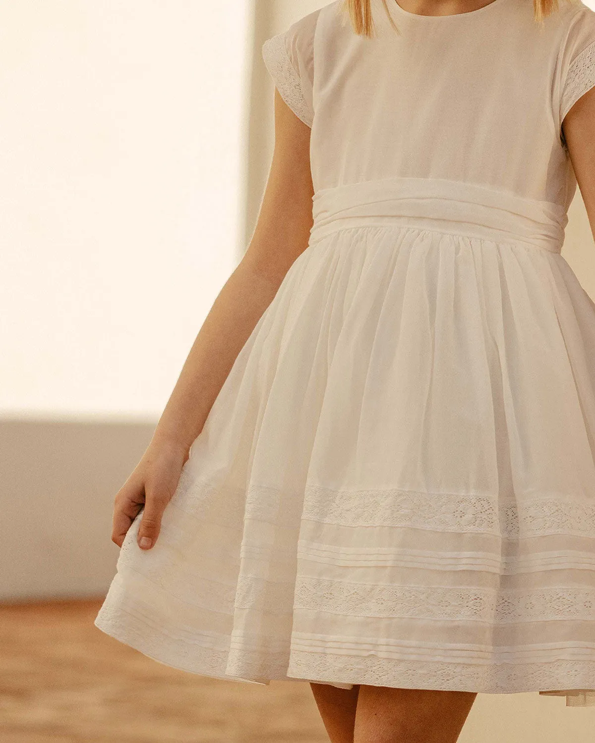 Dahlia Dress - White - FINAL SALE