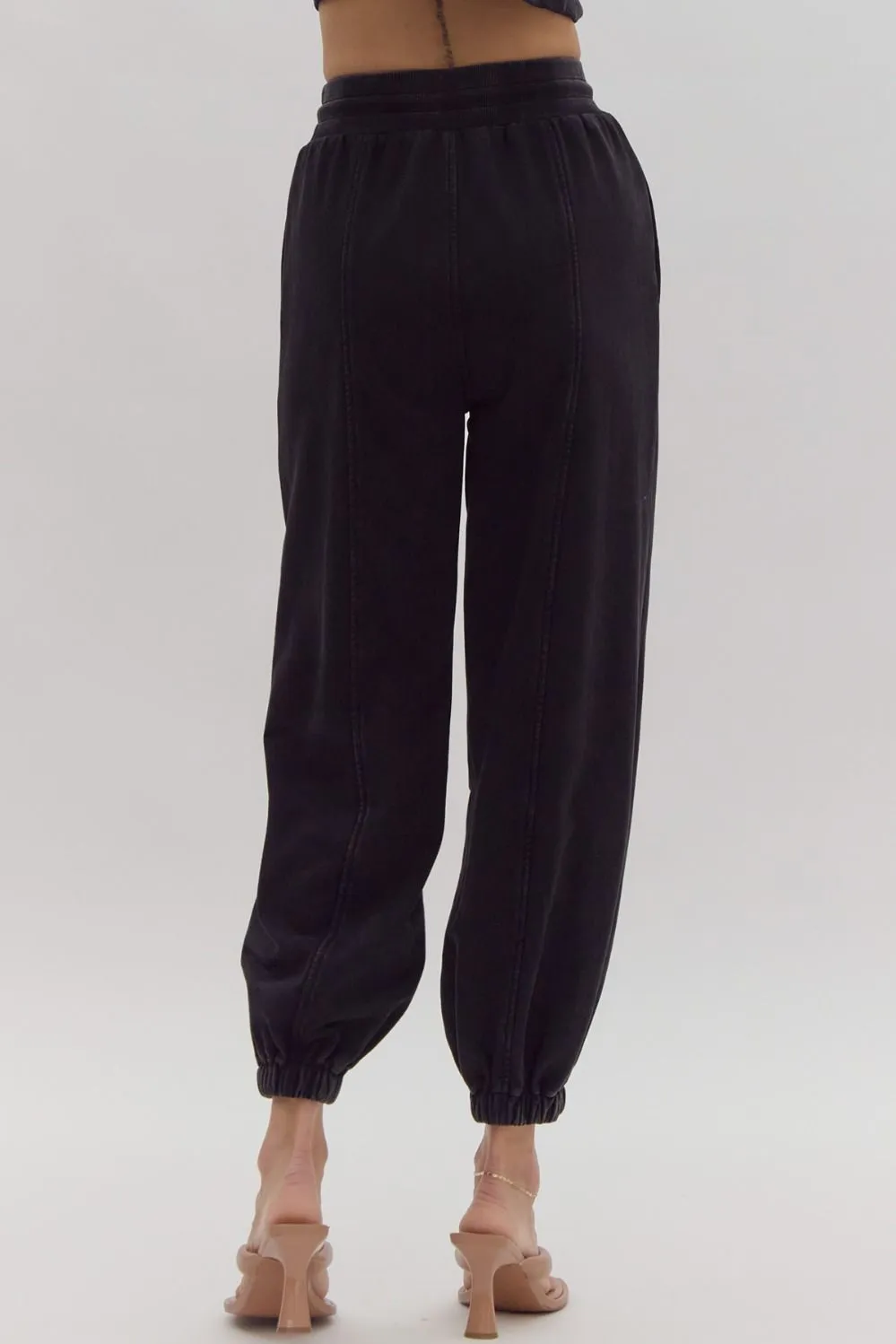 Deluxe Athleisure Set Pants - Black