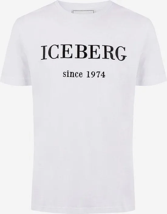 Iceberg Logo 5D T-Shirt (White) - I24F01463271101