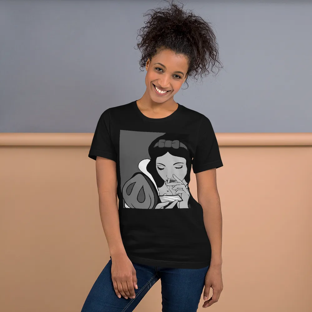 LADIES SNOW WHITE GIRL TEE