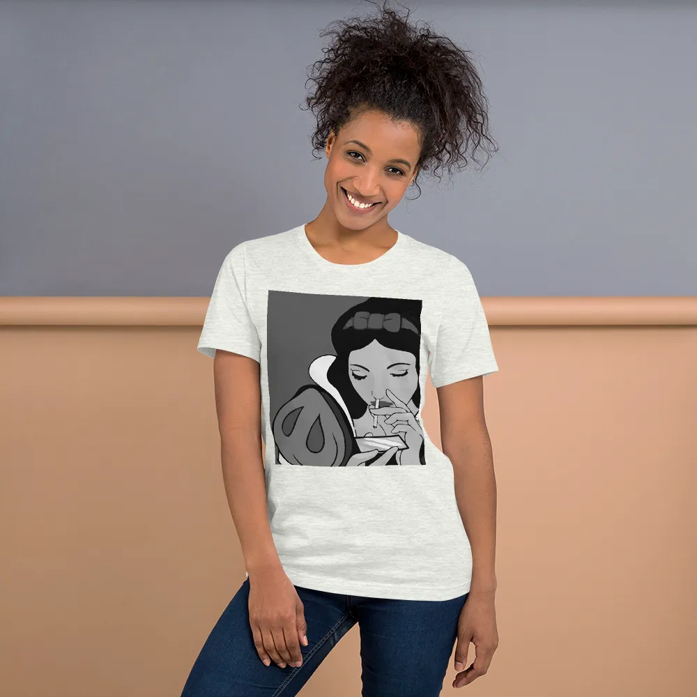 LADIES SNOW WHITE GIRL TEE