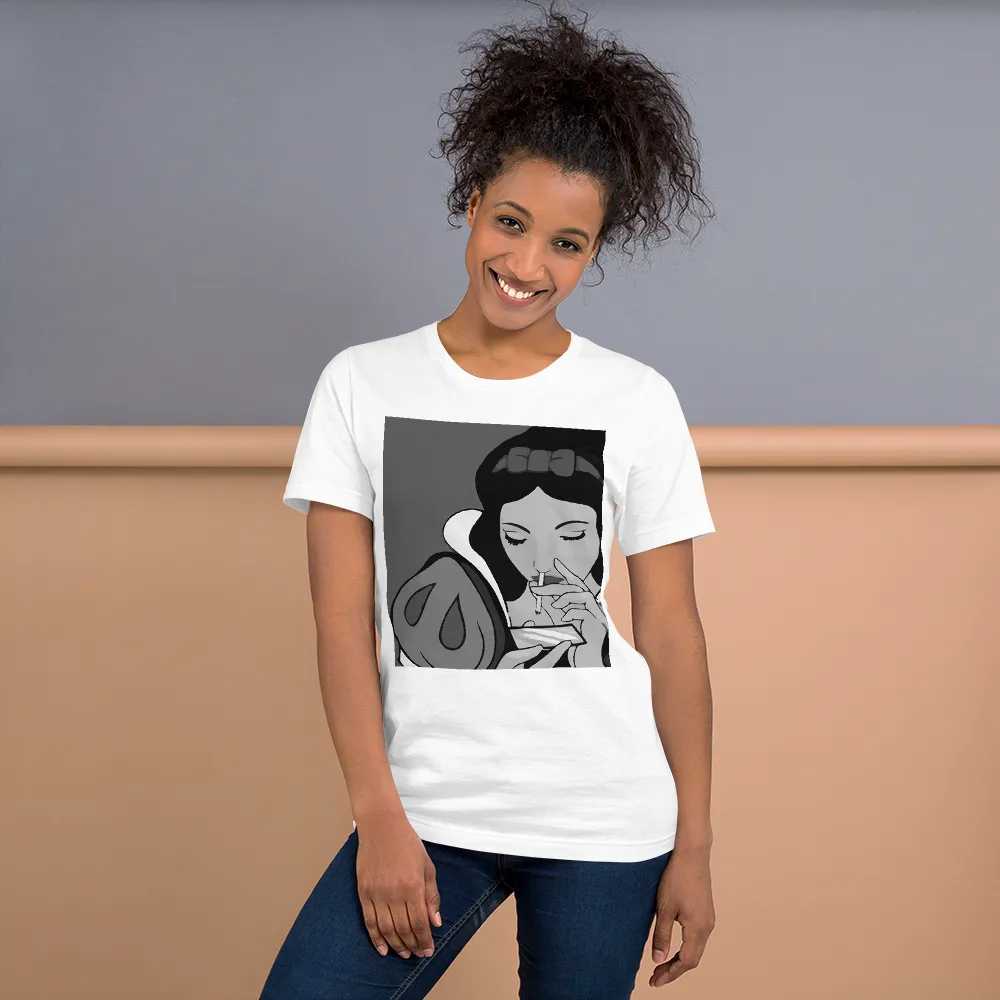 LADIES SNOW WHITE GIRL TEE