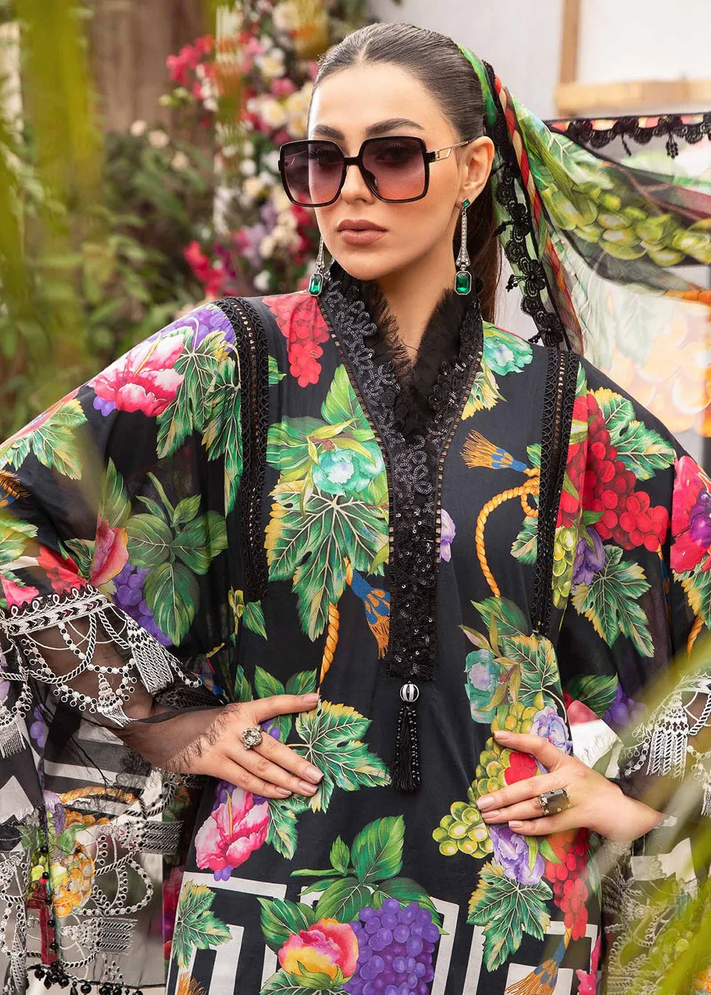 M.Prints Spring Summer Lawn Edit '24 by Maria B | MPT-2108-B