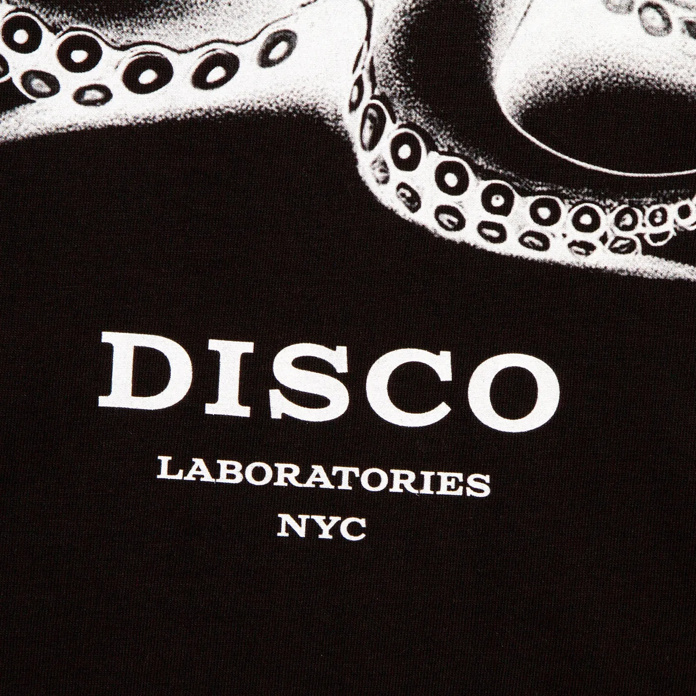 Octo Disco Labs NYC Back Print - Tshirt - Black