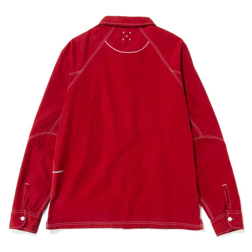 Pop Trading Company Herman Shirt / Pepper Red