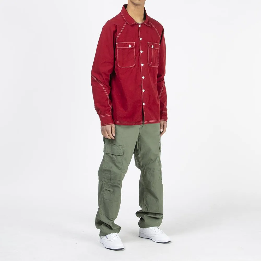 Pop Trading Company Herman Shirt / Pepper Red