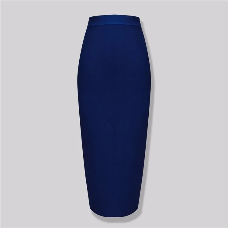 Pre Order:  Candy Color Bandage Pencil Skirt