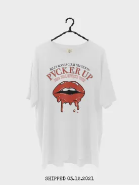 Pvcker Up Collab Tee - White