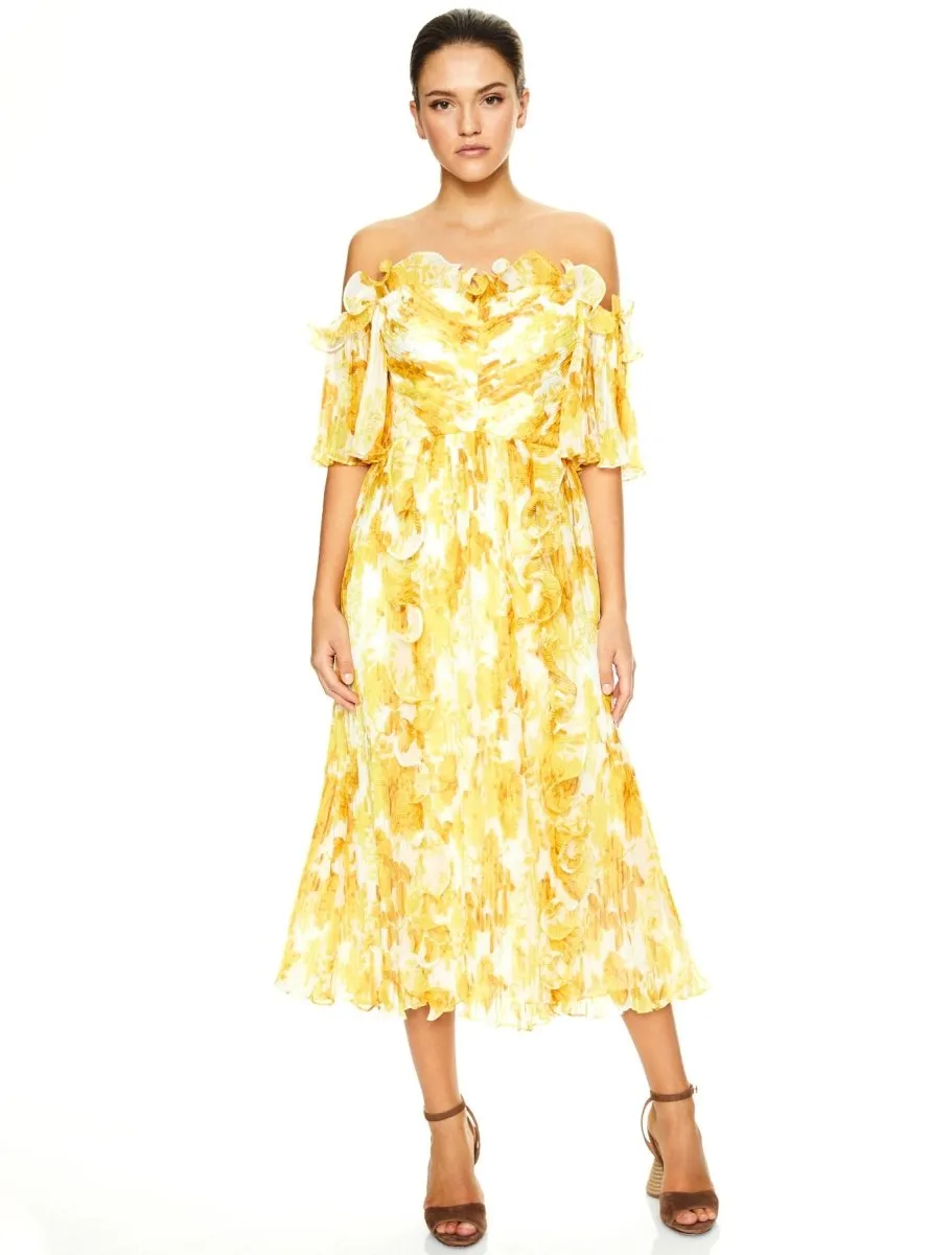 SUNSHINE MIDI DRESS