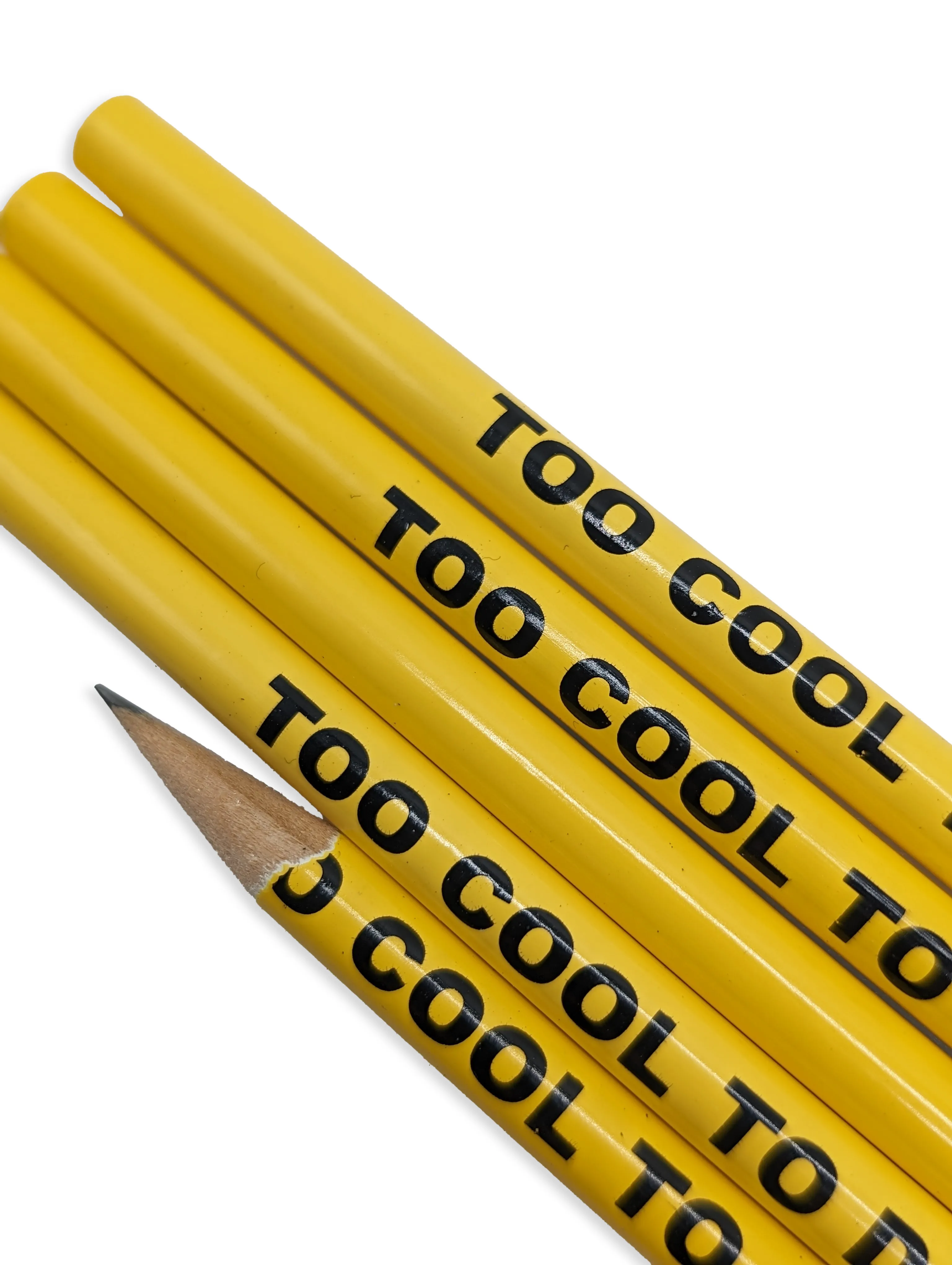 TOO COOL TO DO CYBER CRIME -- 5 Pack of Pencils