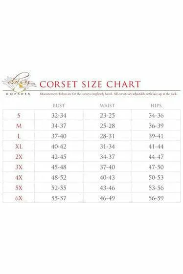 Top Drawer 4 PC Sexy Pirate Corset Costume